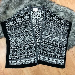 Skies are Blue Knit Open Front Cardigan